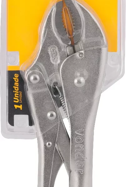 ALICATE DE PRESSÃO 10" CRV CURVO VONDER PLUS
