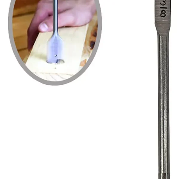 BROCA CHATA P/ MADEIRA 3/8" HESSEN