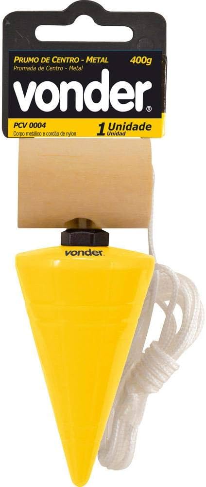 PRUMO DE CENTRO METAL 400G VONDER