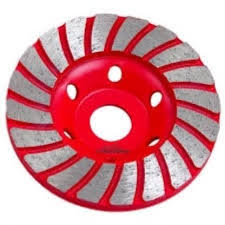 DISCO DIAMANTADO DESBASTE COPO 115MM X 7/8 P/ CONCRETO HESSEN