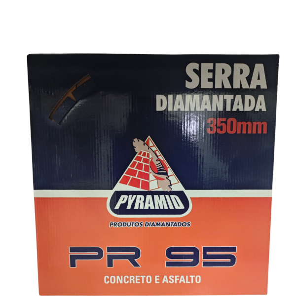 DISCO DIAMANTADO 350X16MM CONCRETO/ASFALTO (800-1200MT)